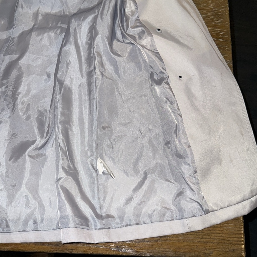 Express Light Gray Trench Coat - Picture 11 of 16
